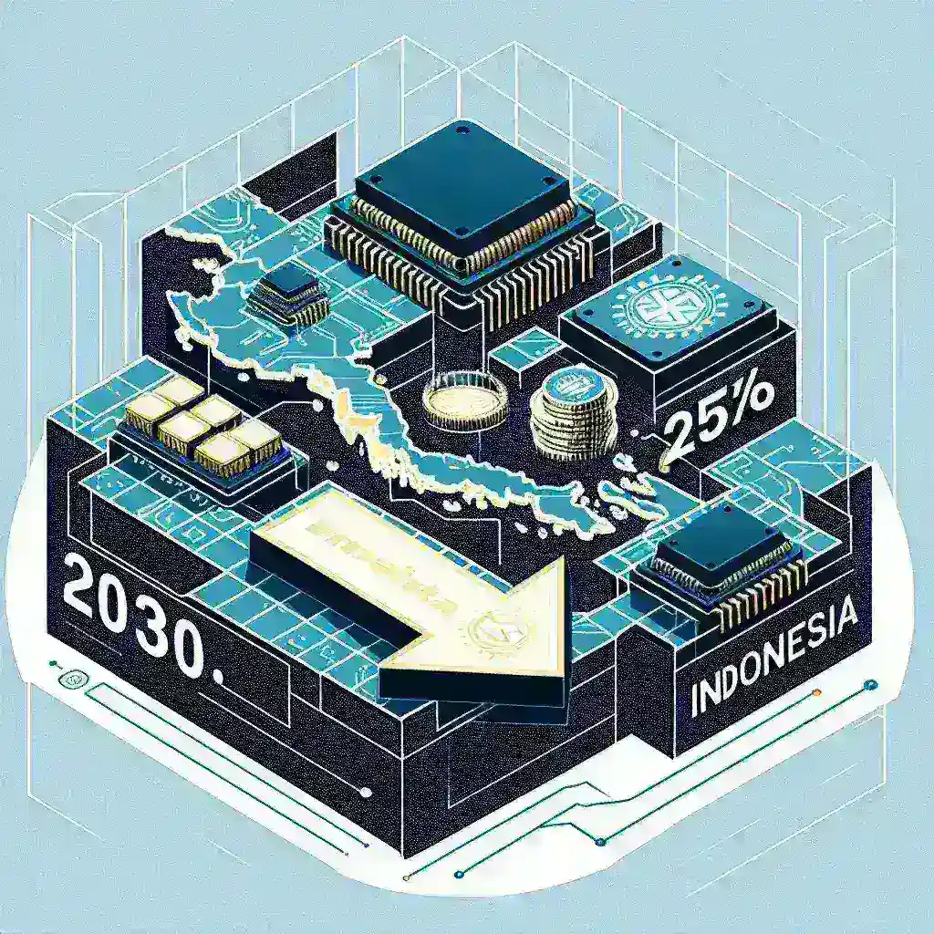 Indonesia Targetkan Pengurangan Impor Chip Sebesar 25% pada 2030 Indonesia Targetkan Pengurangan Impor Chip Sebesar 25% pada 2030
